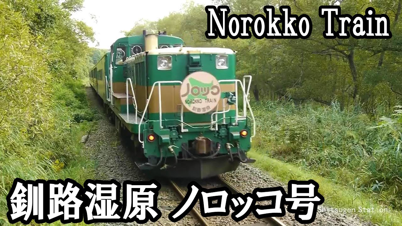 釧路湿原 ノロッコ号　（ 釧路湿原駅 ）　Norokko Train in Kushiro,Hokkaido