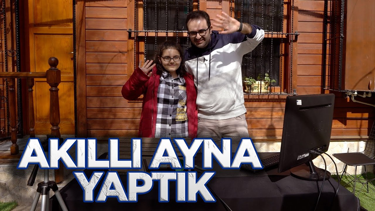 Akıllı Ayna Yaptık - Evde Dene Bölüm 1