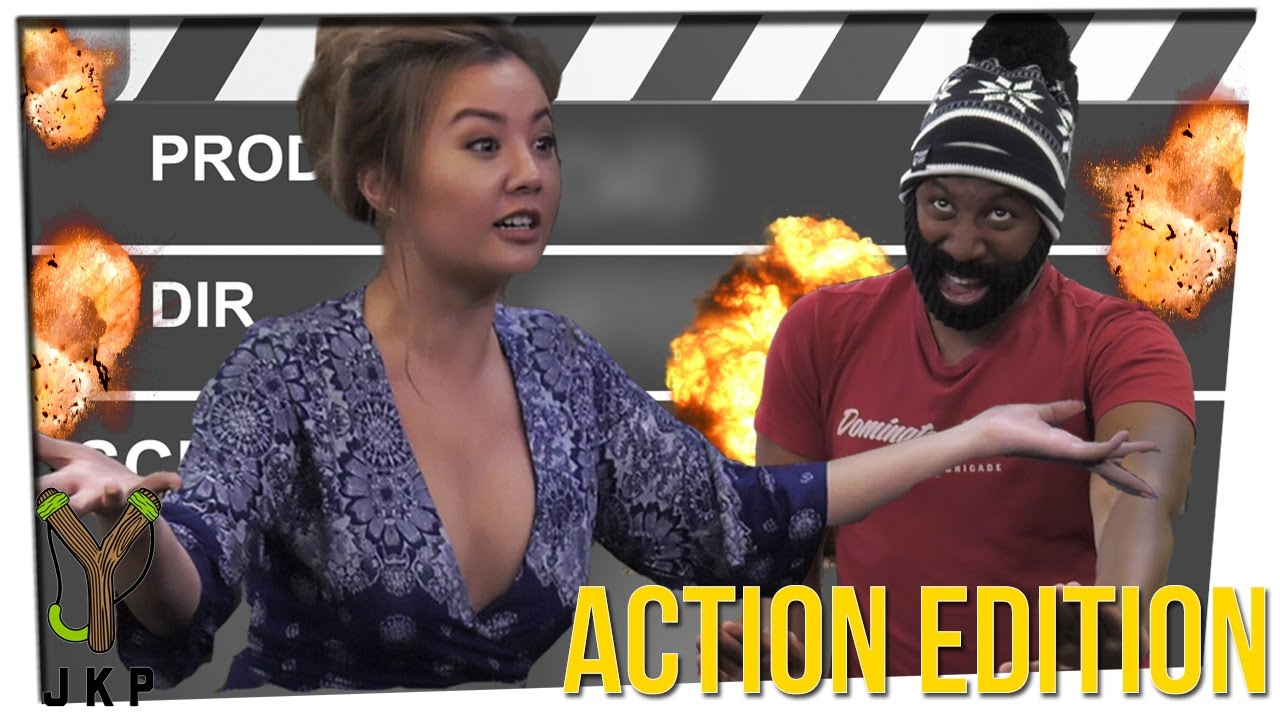 Ten Second Movies: Action Edition!!! Ft. Gina Darling