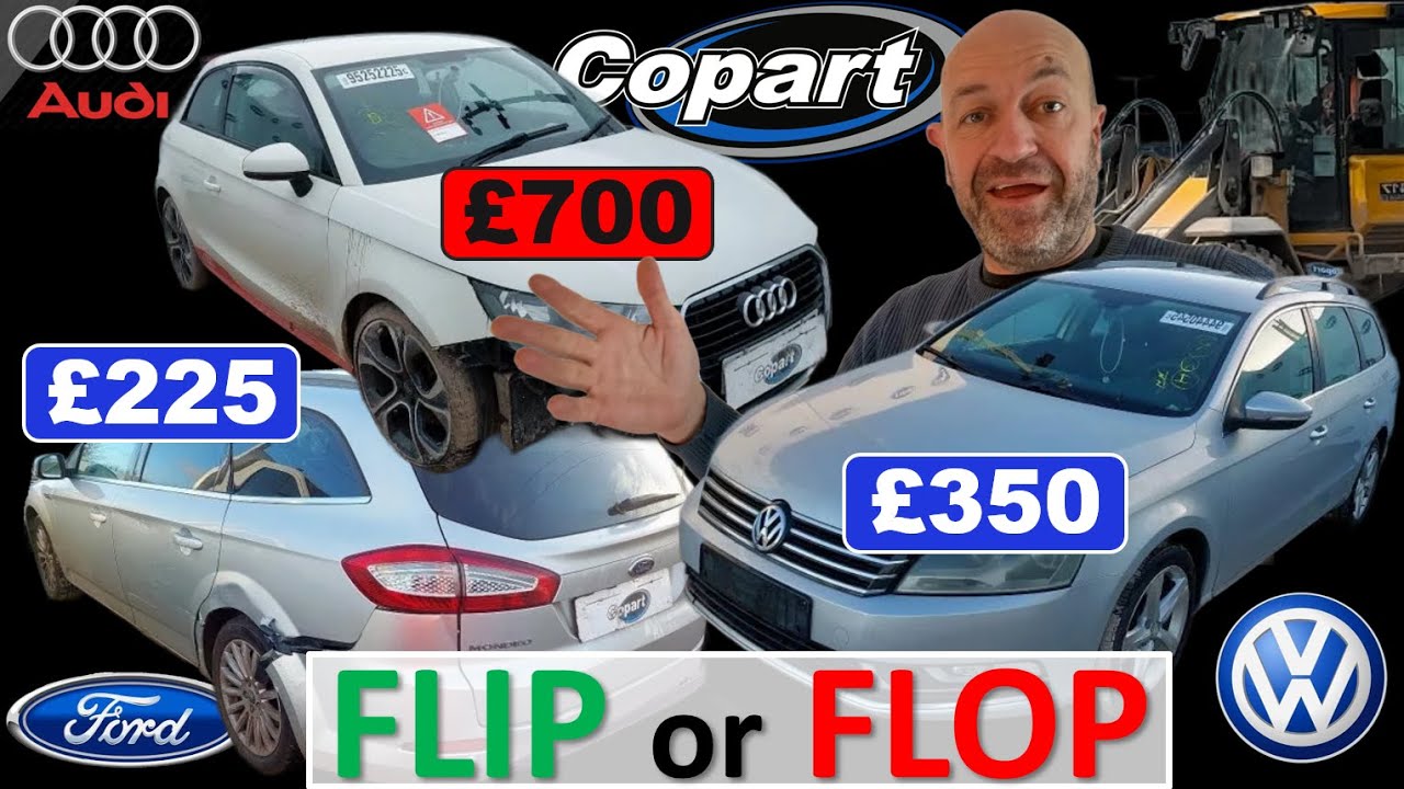 I've bought 3 Copart projects - Flip or Flop?