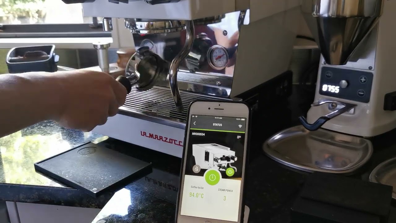 How to use Cleaning Function in La Marzocco app