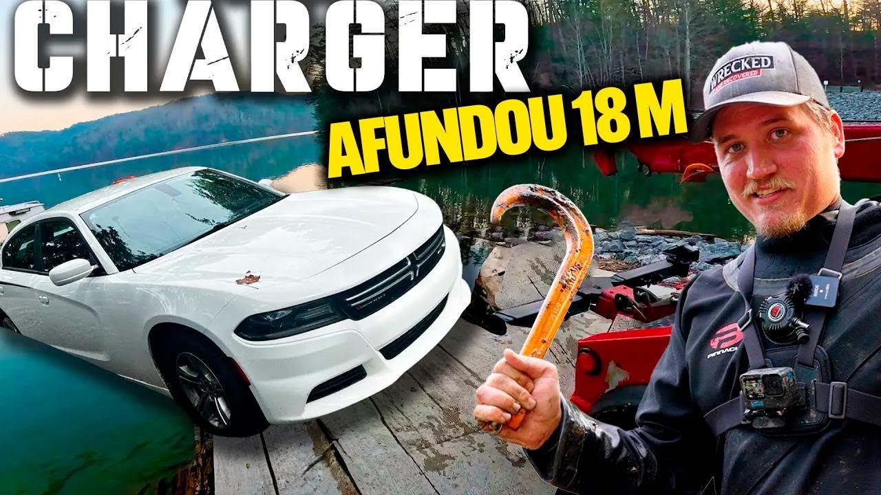 Encontramos um Dodge Charger a 18 metros debaixo d'água (e achamos o dono!)