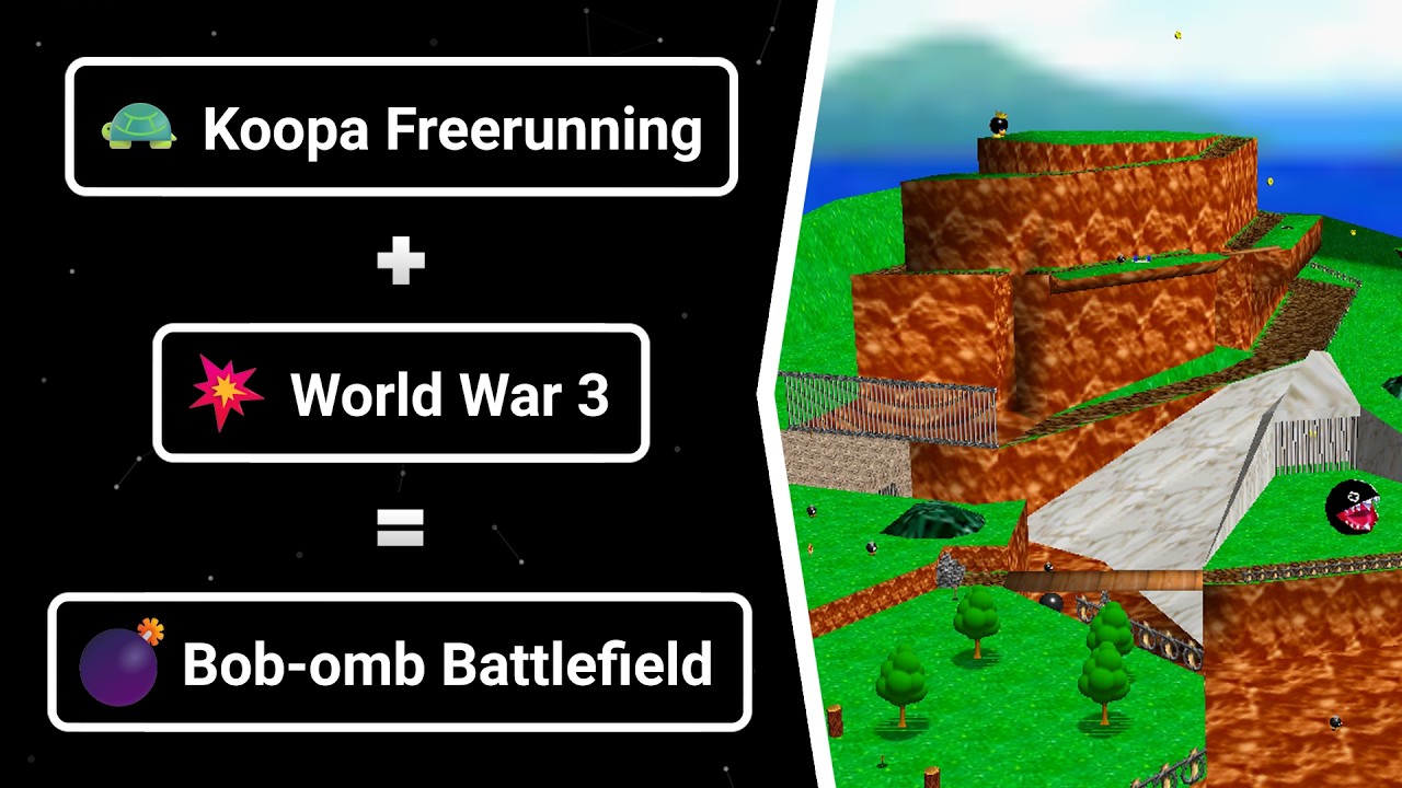 I speedran Mario 64 in Infinite Craft. Big mistake.