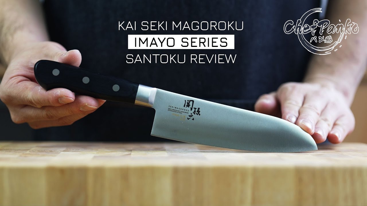 Обзор Kai Seki Magoroku Santoku — серия Imayo — 165 мм