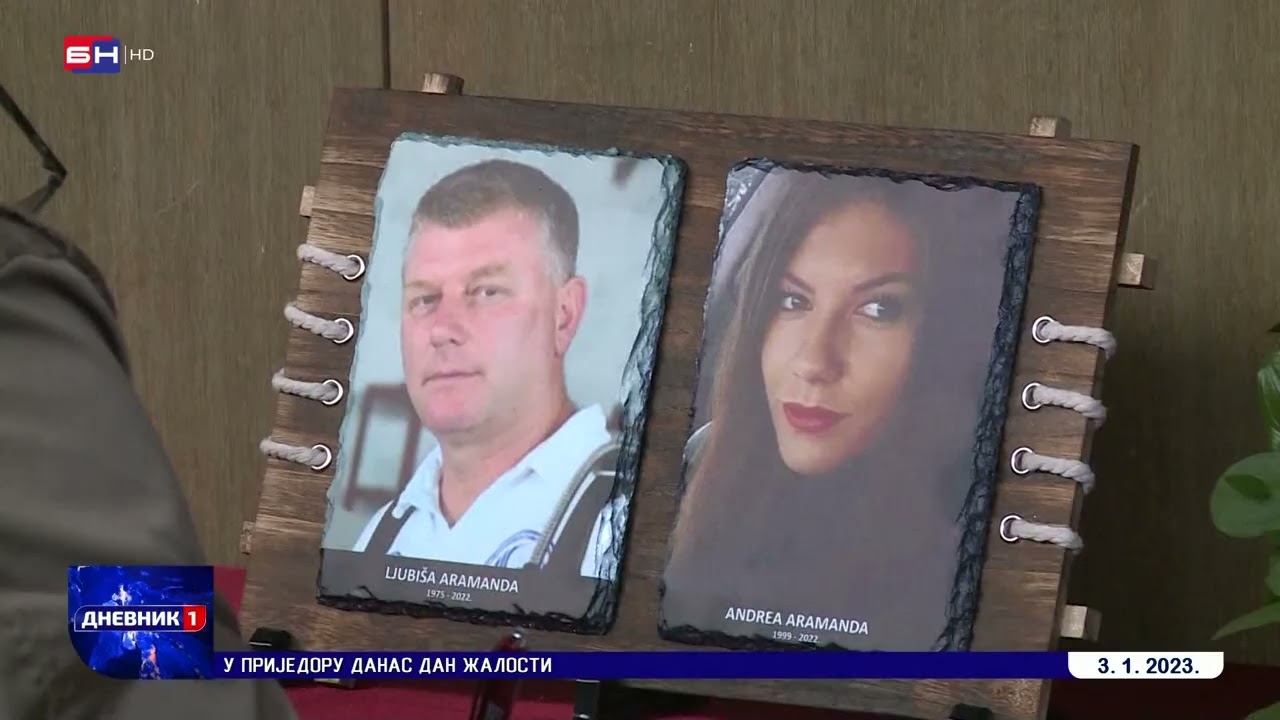 Komemoracija poginulom pilotu i njegovoj kćerki (BN TV 2023) HD