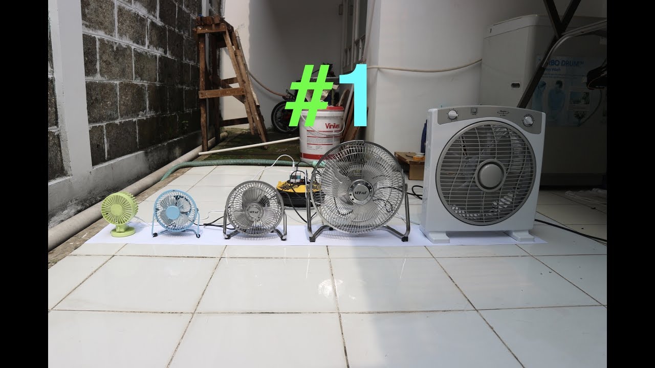 Fan Parade | My portable fan collection, setup #1