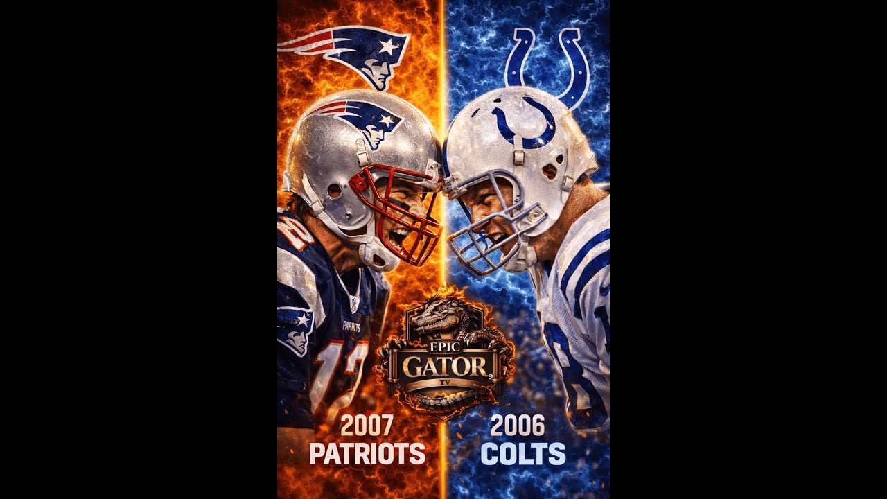 🏈 2007 Patriots vs 2006 Colts | GOAT Sim | Does This Settle Brady vs Manning? 🔥
