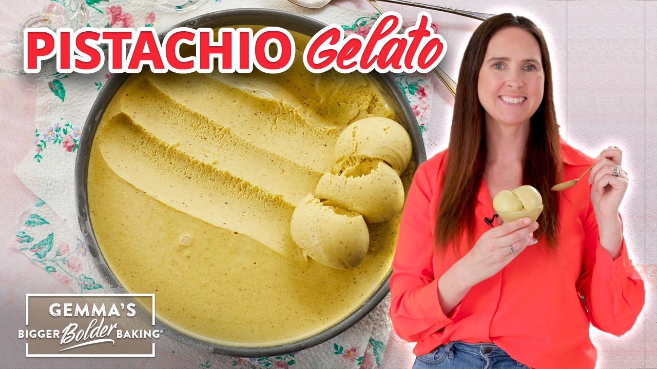 Простой рецепт фисташкового джелато вашей мечты 🍨
