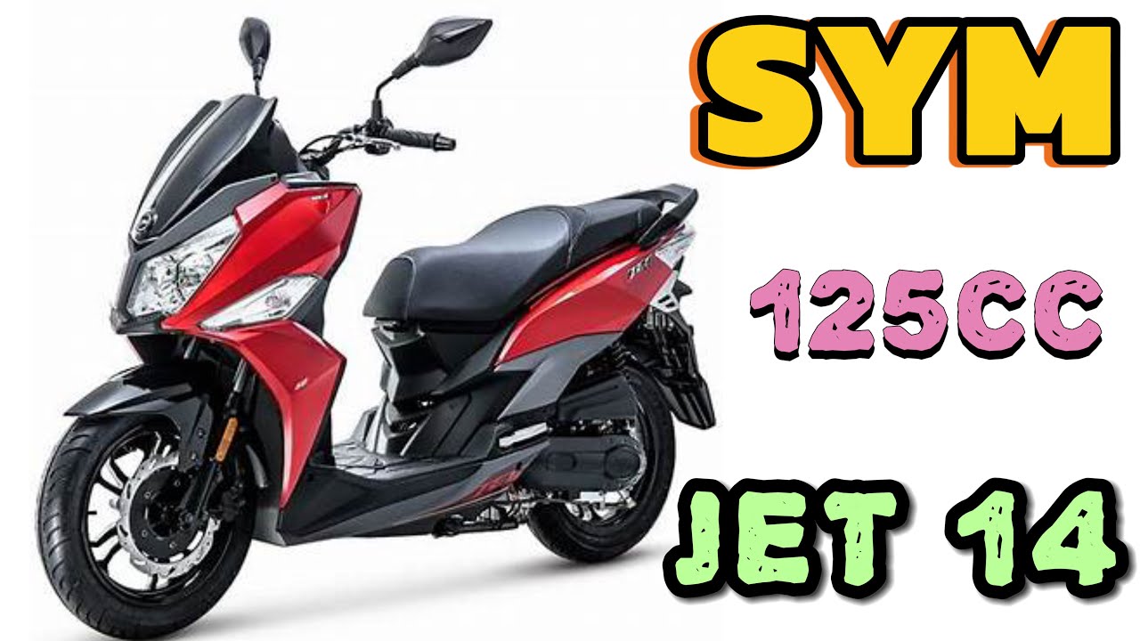 Обзор Sym jet 14 125, включая тест производительности!