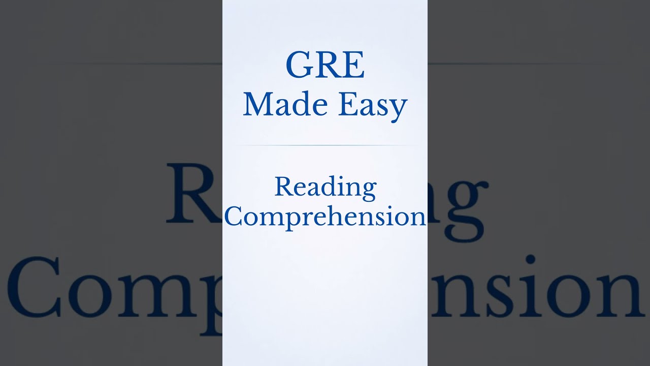 Reading Comprehension