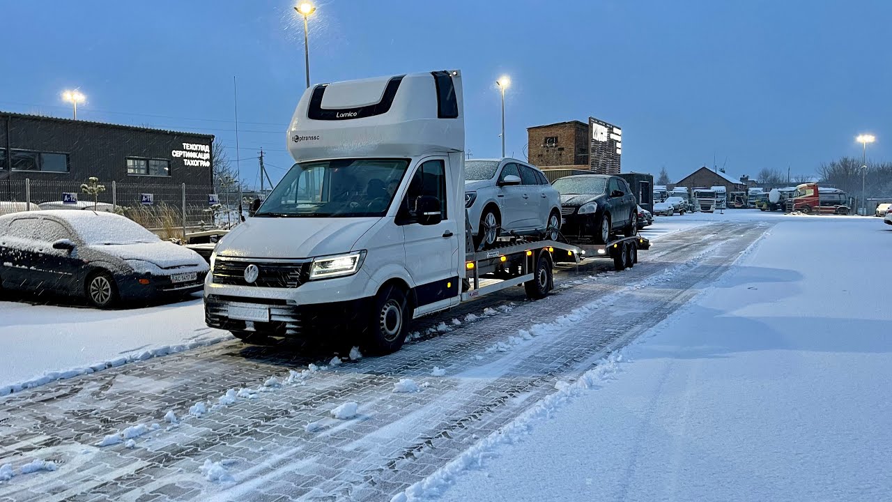 Новий наш Проект:евакуатор з пландеки(Volkswagen Crafter 2018)🤯  Частина 1