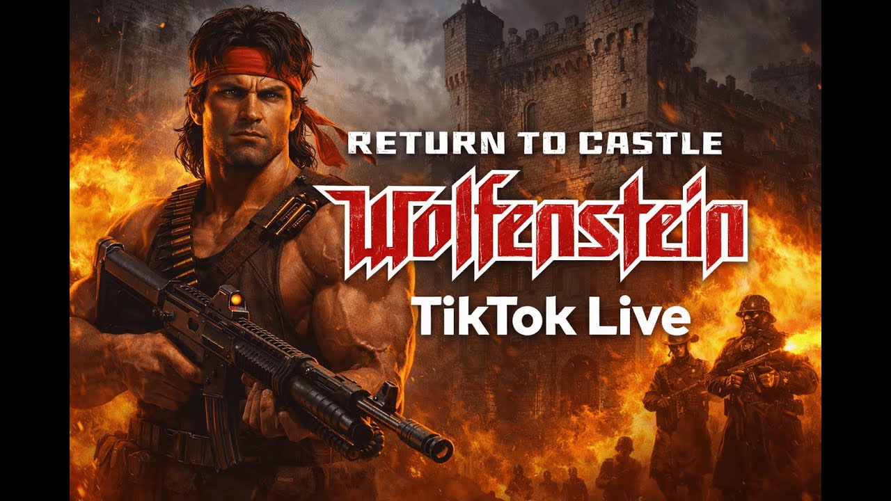 Ten alarm doprowadzi mnie do szału! | Return to Castle Wolfenstein #1 | Zapis transmisji live