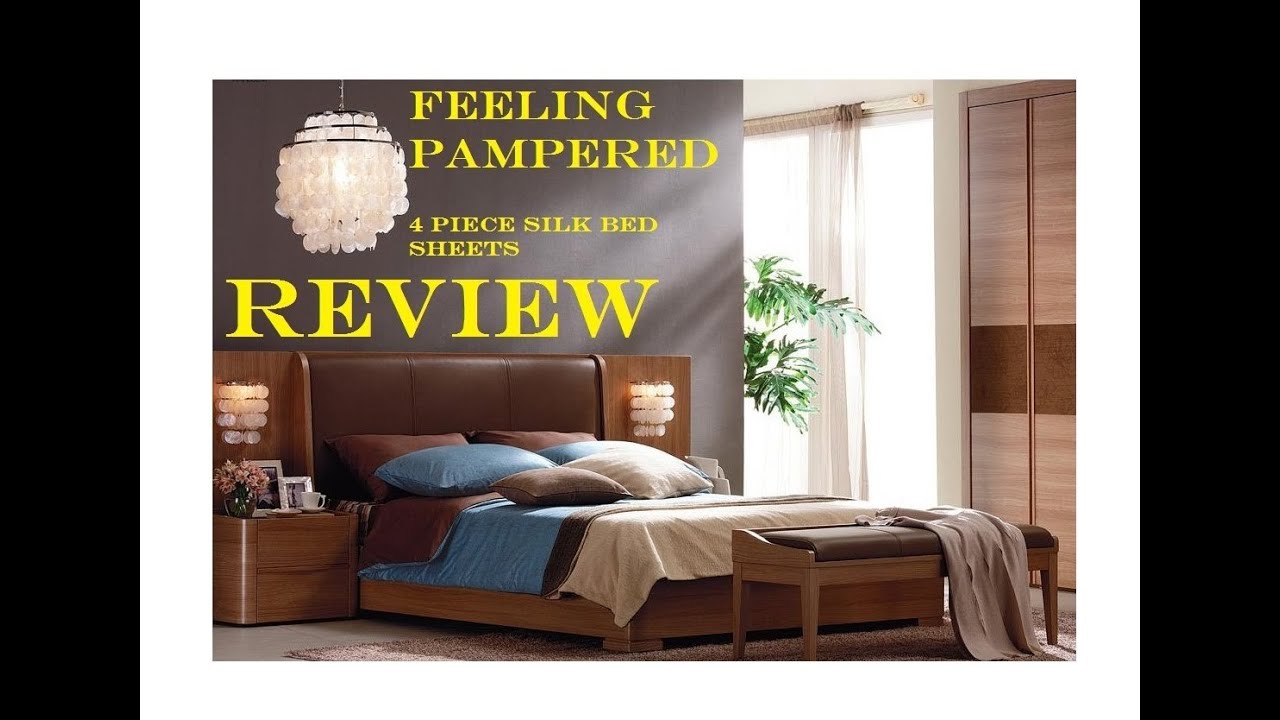 Feeling Pampered Mulburry Silk (19 momme charmeuse) 4 piece Bed Sheets Review