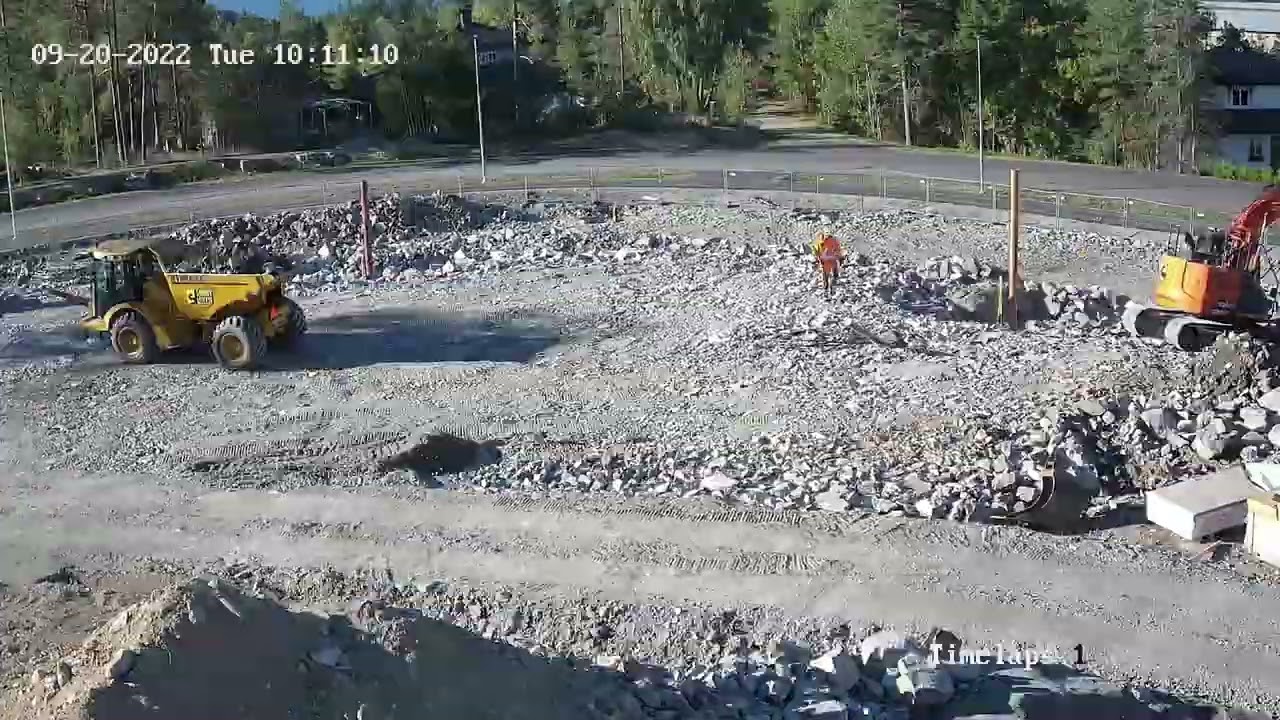 Timelaps av Br&aring;ten, Fagerstrand fra 2022 - 2025, utbygger Kamperhaug