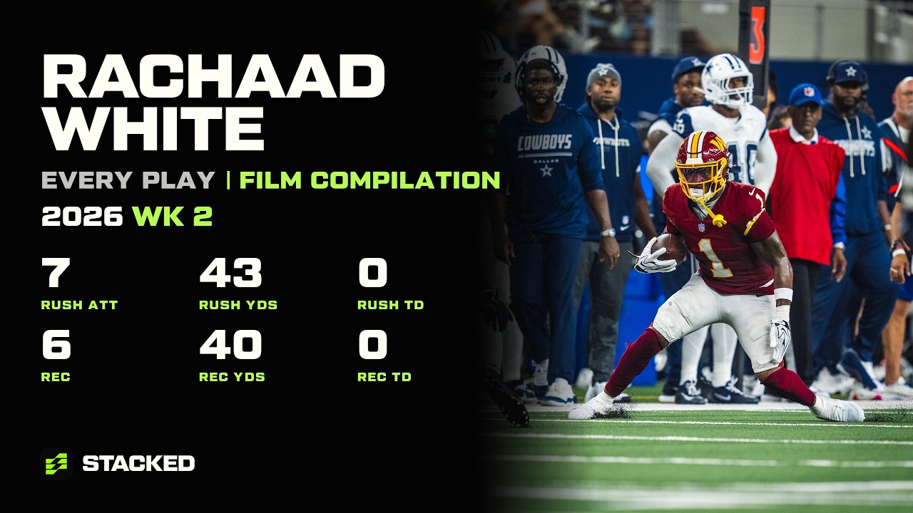 Rachaad White: Every Touch of 2026 Week 2 | Full Film Compilation