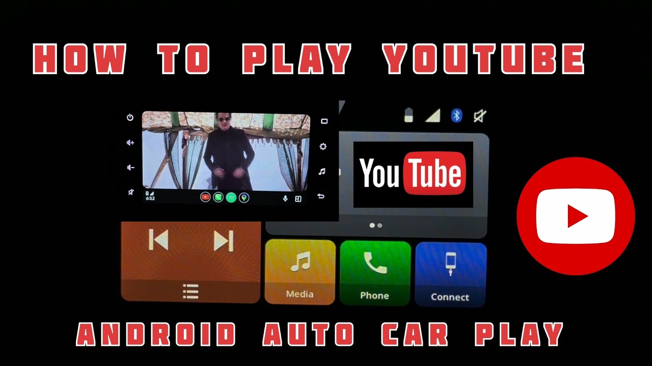 Play youtube in Android Auto full explanation || Suzuki Baleno 2025 #androidauto