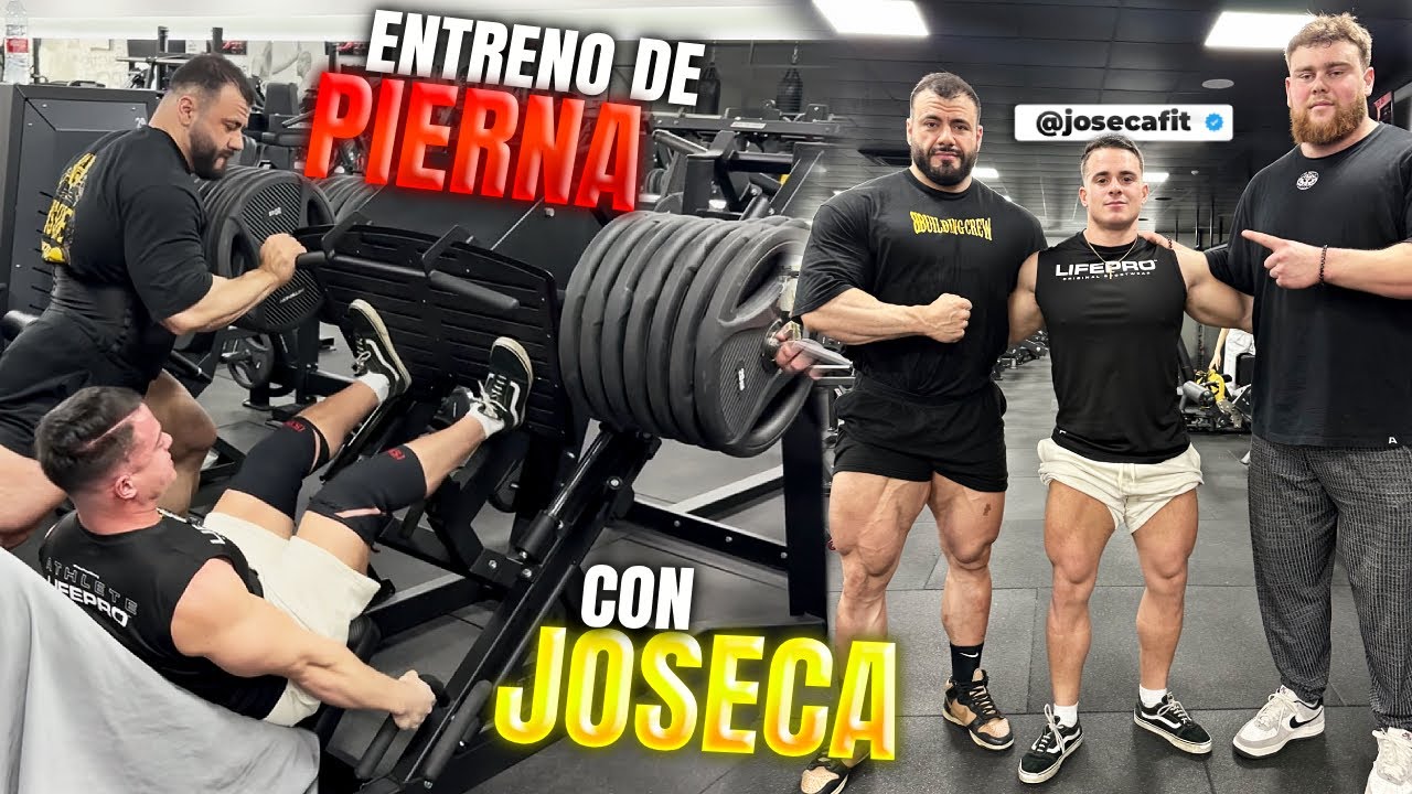 ENTRENO PIERNA CON JOSECA | AL BORDE DE LA LESIÓN POR SU EGO