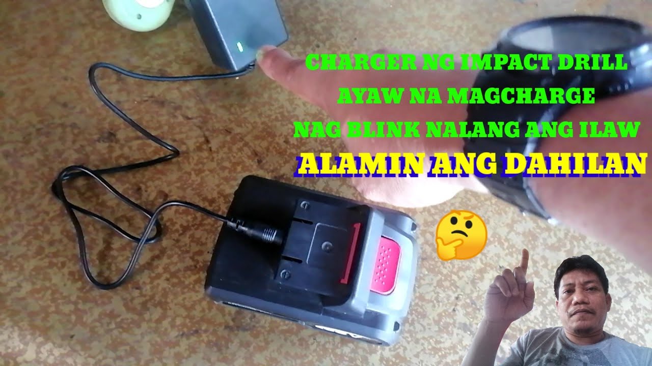 HOW TO FIX RECHARGABLE IMPACT DRILL NOT CHARGING