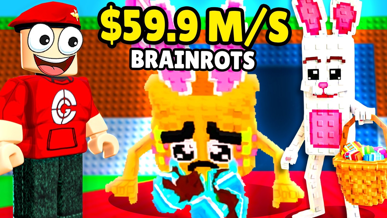 GELUK bij Start van Paas event !! 🤯 (Steal A Brainrot)