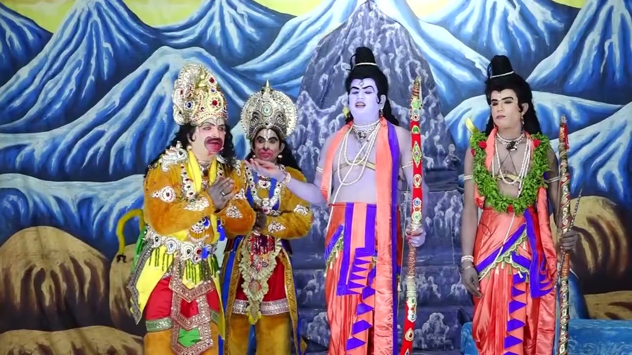 Sampoorna Ramayana Nataka (ಸಂಪೂರ್ಣ ರಾಮಾಯಣ) Haluvagilu Hassan _ Part-5
