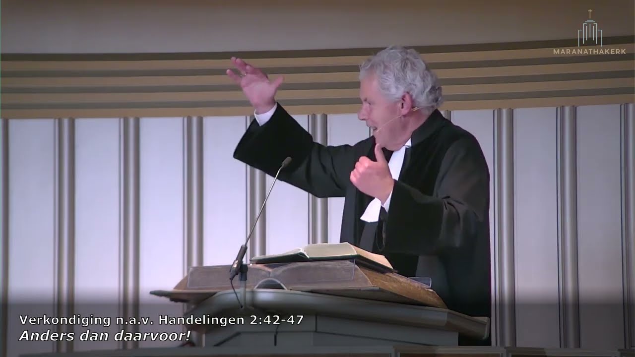 Dr. P.J. Visser | Handelingen 2:42-47 | Anders dan daarvoor!