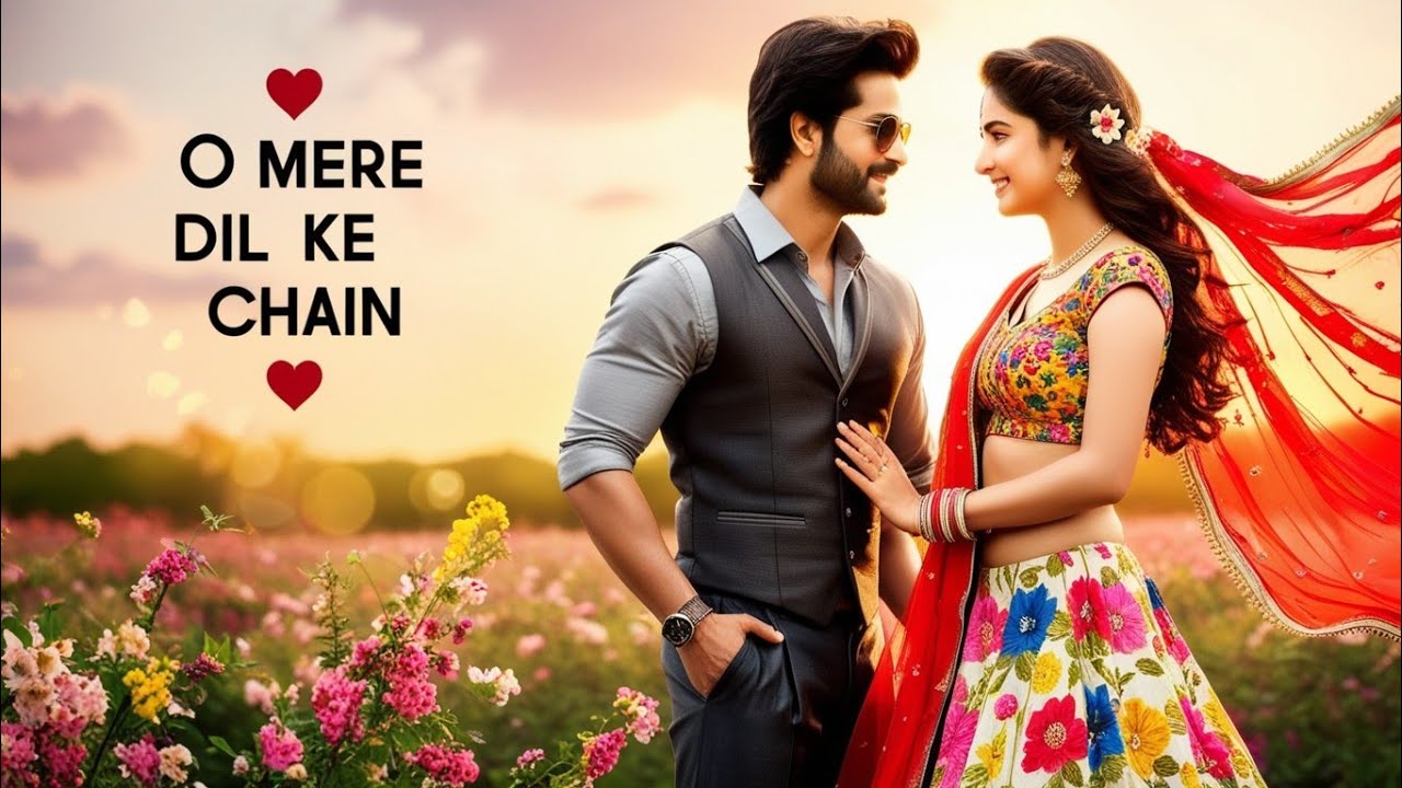 O Mere Dil Ke Chain 💕 Hindi Bollywood Songs 2025 💞 #bollywoodsongs  