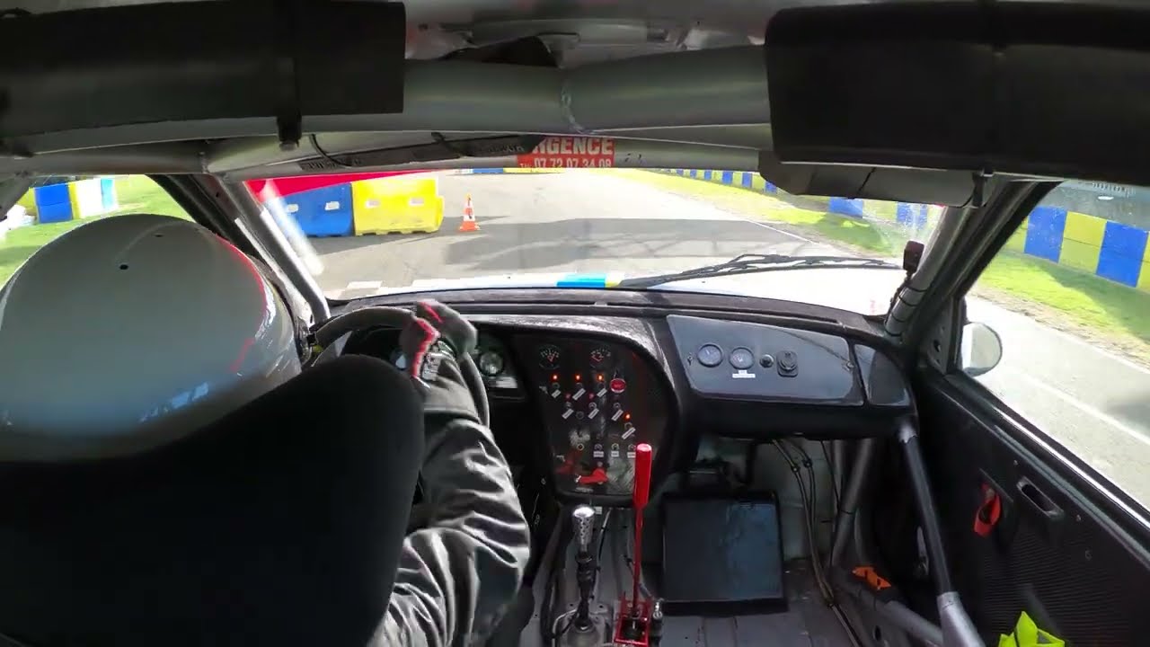 Slalom ACO Le Mans 2025  on board 