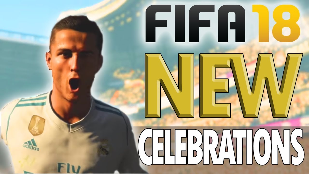 ALL NEW CELEBRATIONS IN FIFA 18!!