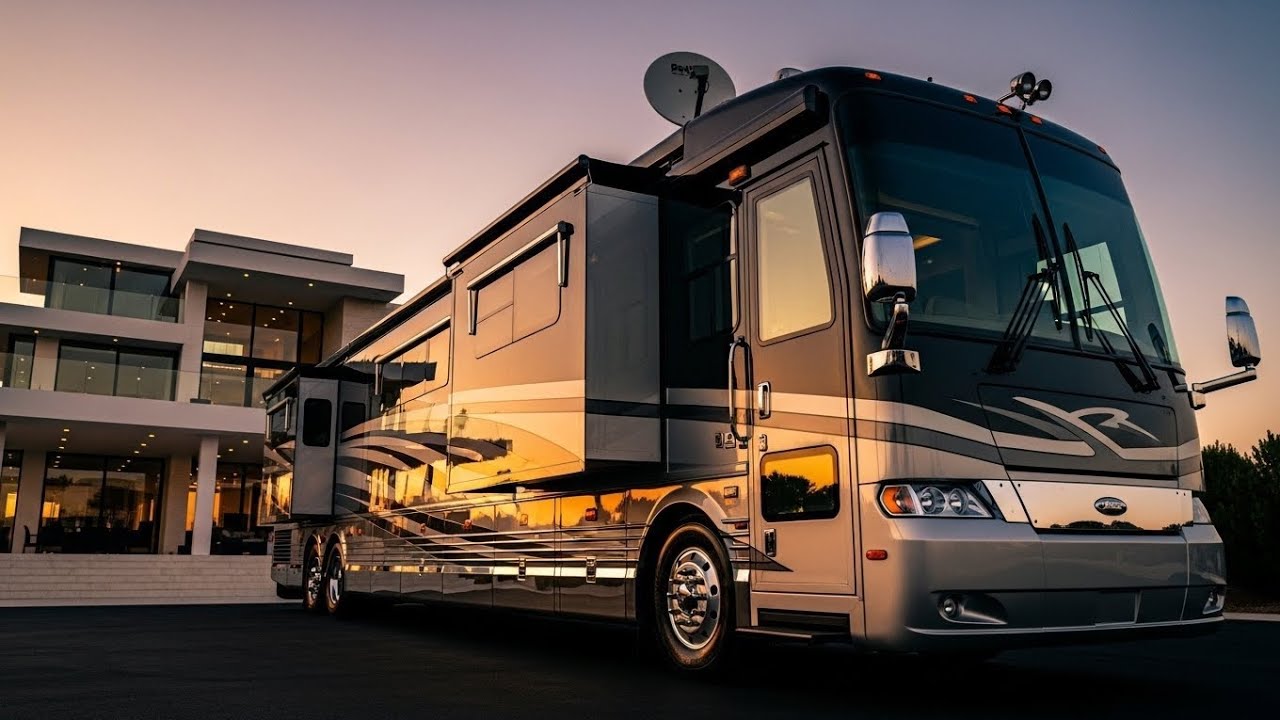 “These $10,000,000 Motorhomes Are Bigger Than Mansions 😳”