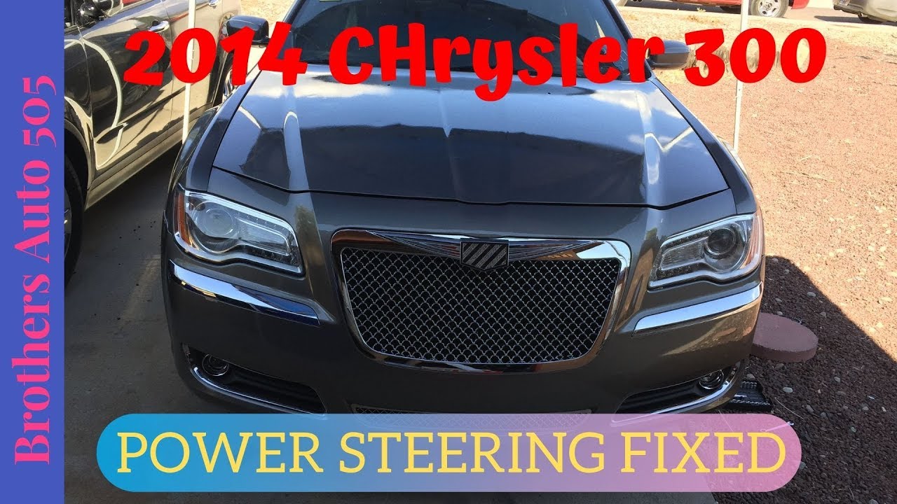 11-14 Chrysler 300 с гидроусилителем руля (фиксированная система)
