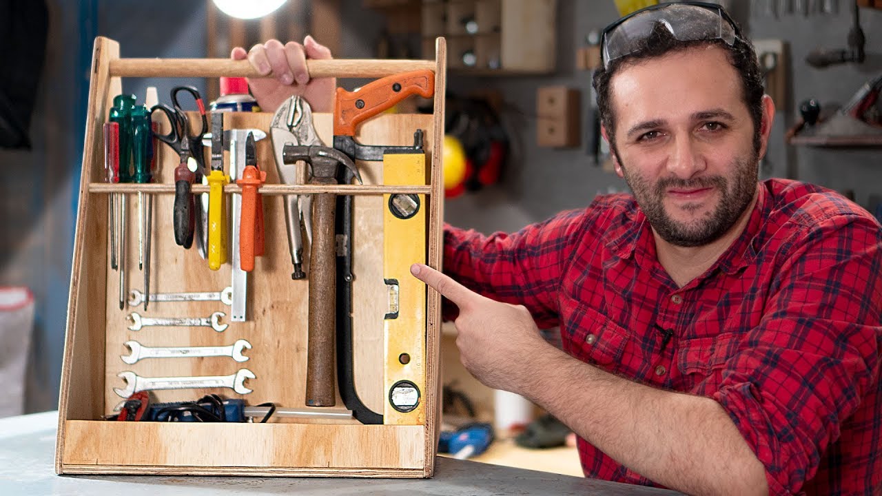 Como fazer um minipainel de ferramentas port&aacute;til #ManualMaker Aula 1, V&iacute;deo 3