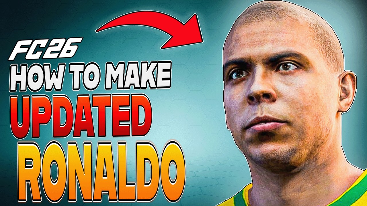 How to Make UPDATED R9/RONALDO in EA FC 26