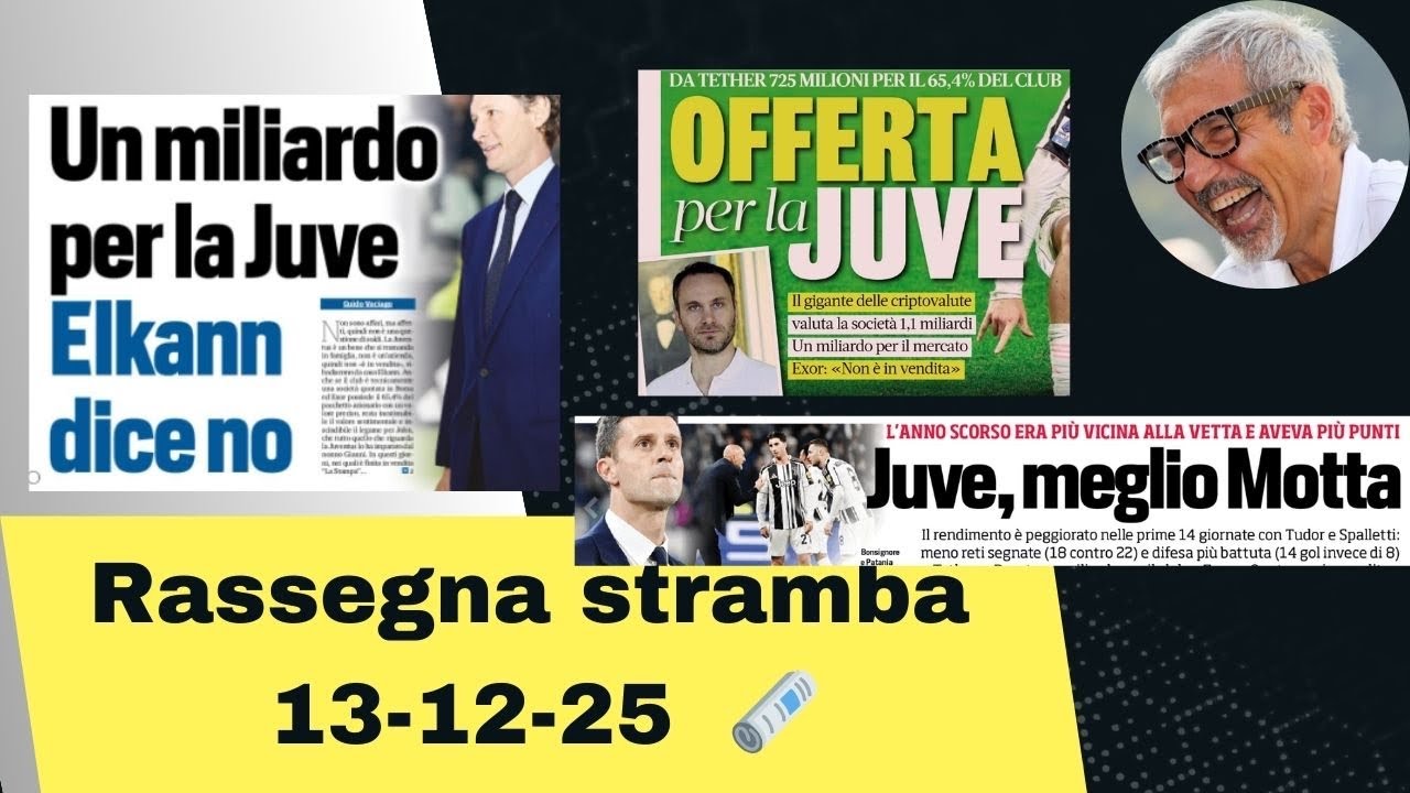 TETHER FA SUL SERIO. VUOLE LA JUVENTUS MA ELKANN NON CEDE  