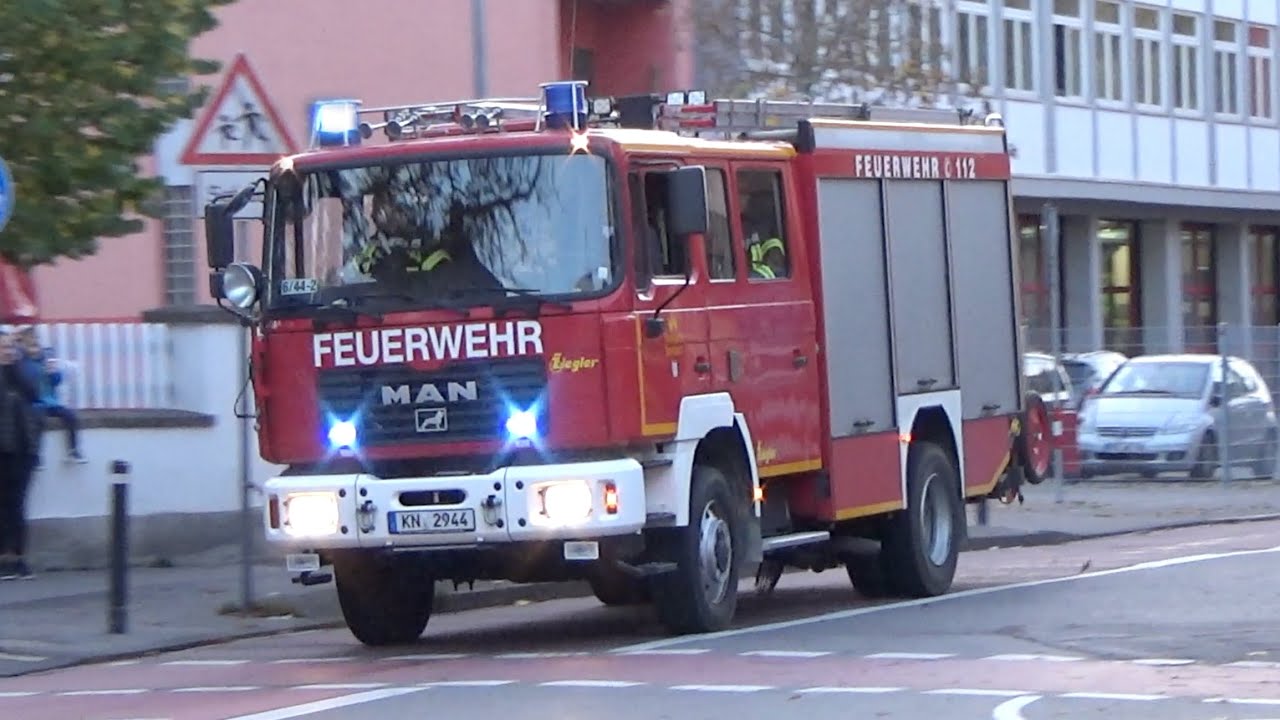 [Reserve LF] Freiwillige Feuerwehr Konstanz auf Einsatzfahrt
