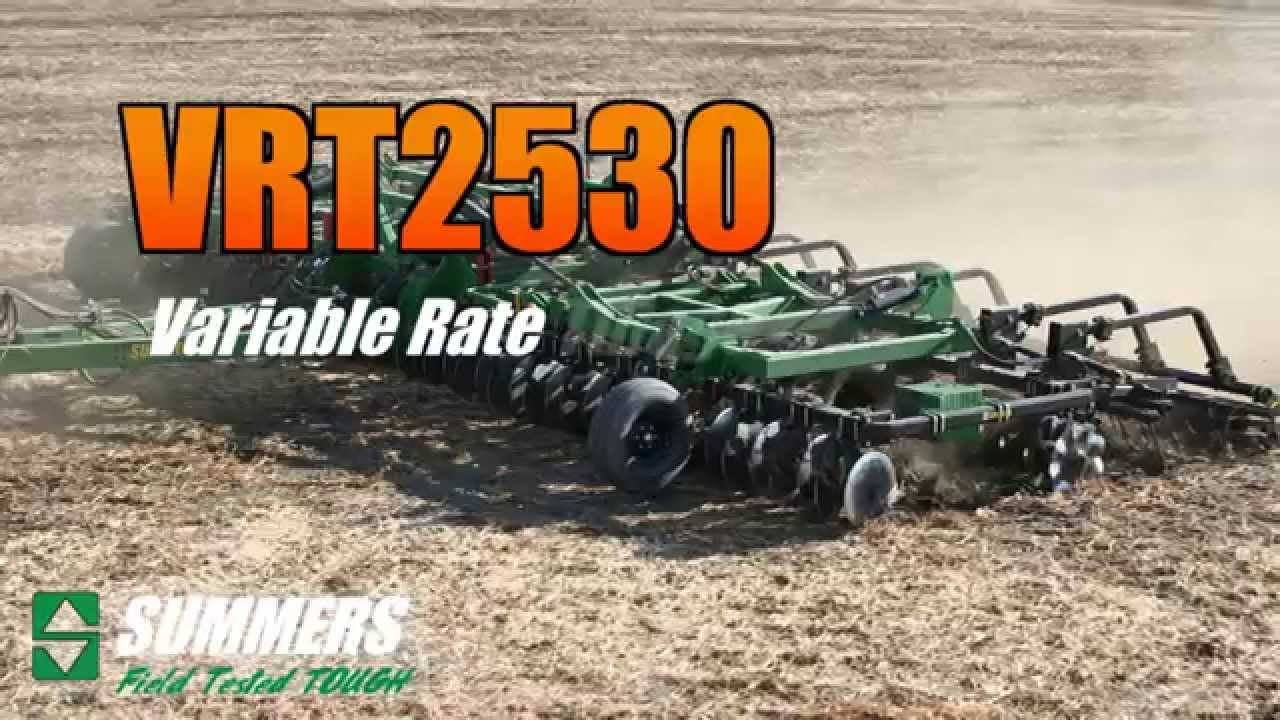 VRT2530 - Variable Rate Tillage