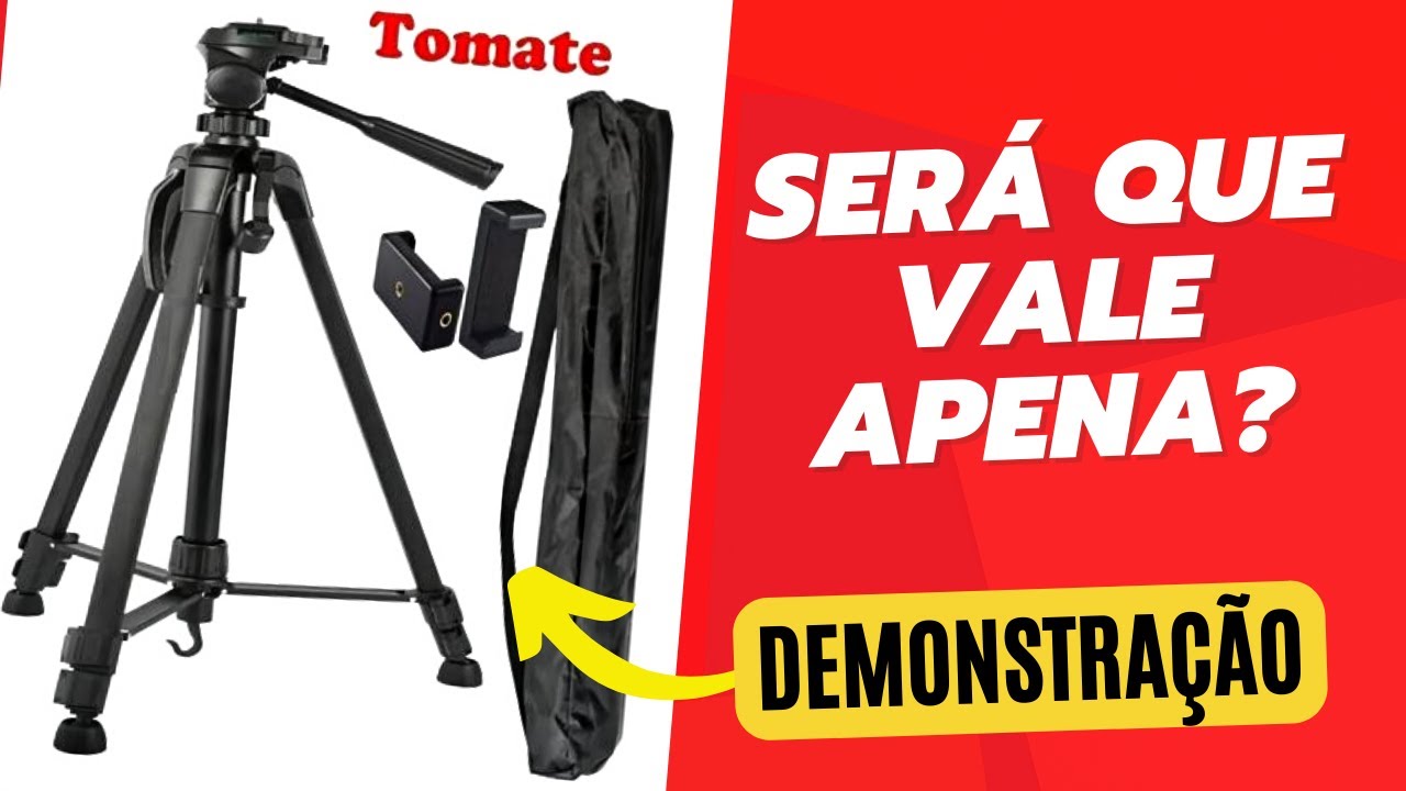 TRIPÉ TOMATE MTG 3016 VALE APENA?  SAIBA NESSE VÍDEO!