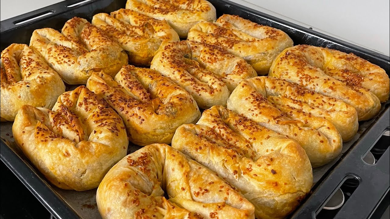 ÖYLE BÖREK TARİFİM VARKİ ÇITIR ÇITIR‼️TAM PIRASA MEVSİMİ İKEN MUTLAKA YAPIIN 👍