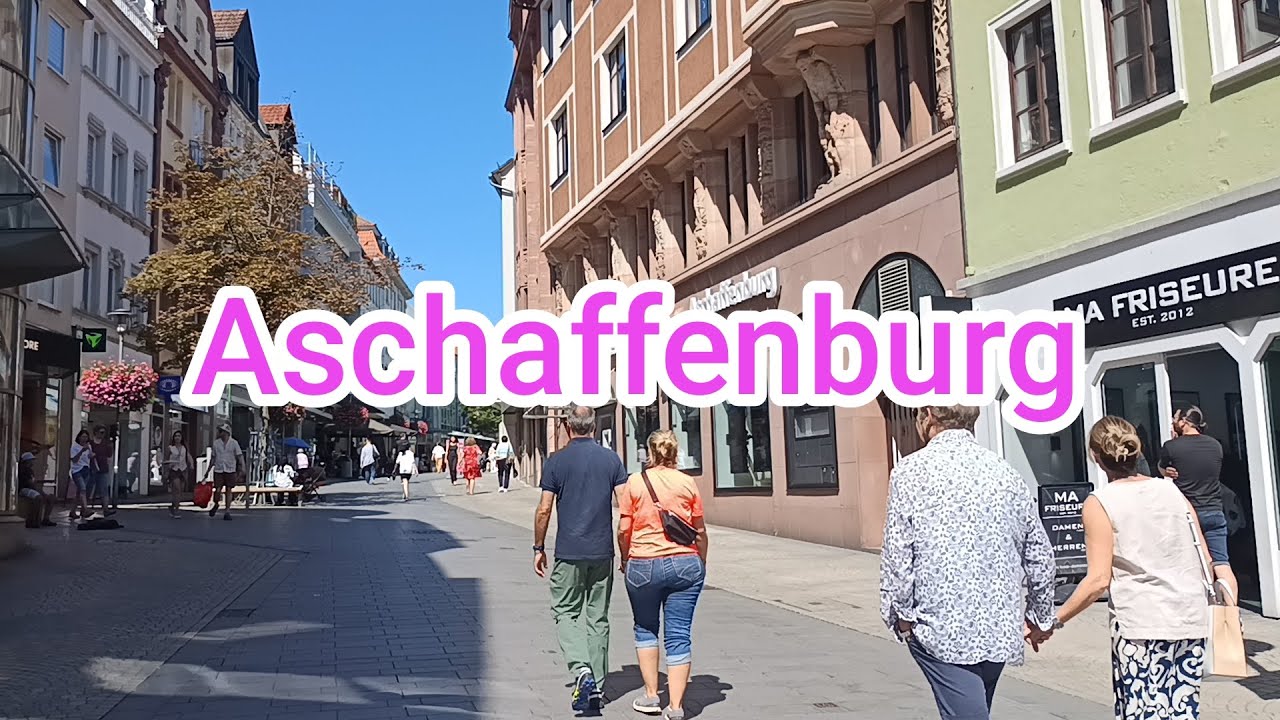 Aschaffenburg-Tour – Fußgängerzone am 09.08.2025