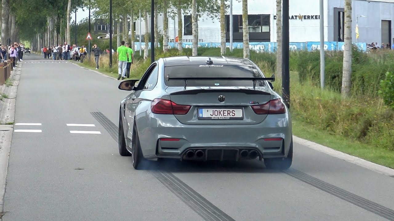 LOUD BMW M4 F82 with Decat Fi Exhaust - CRAZY Revs & Accelerations !