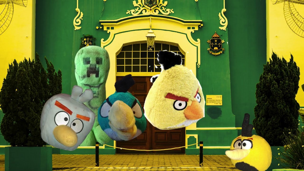ice bird mocks creeper [ANGRY BIRDS ENCANTO]