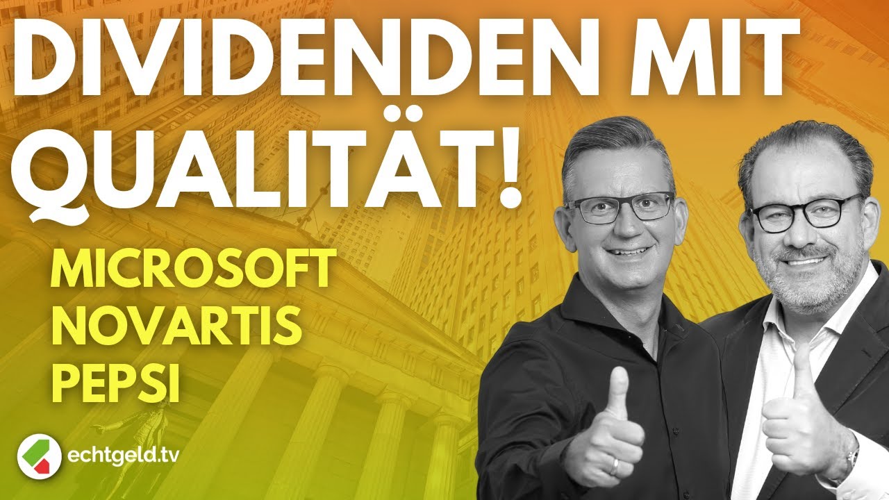 Von 9 auf 700 Mio.: WisdomTree Global Quality Dividend Growth ETF | Microsoft | Novartis | PepsiCo