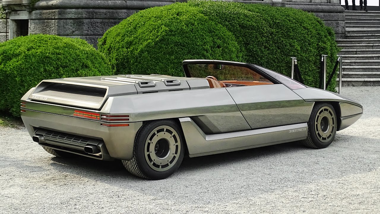 Lamborghini Athon by Bertone Start Up & Driving - Lamborghini V8 Engine Sound