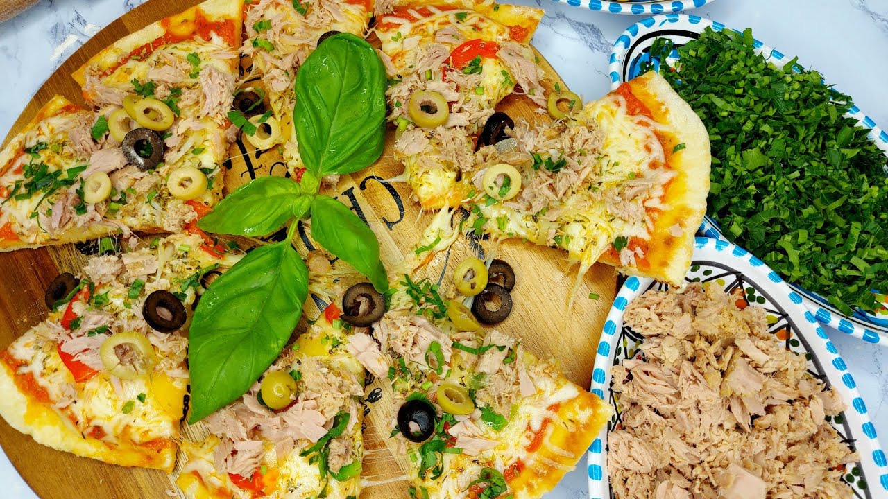 إليك طريقة إعداد أروع بيتزا في المقلى🍕/المقلاة|وصفة ناجحة|قولي وداعا لمشاكل الفرن| pizza à la poêle