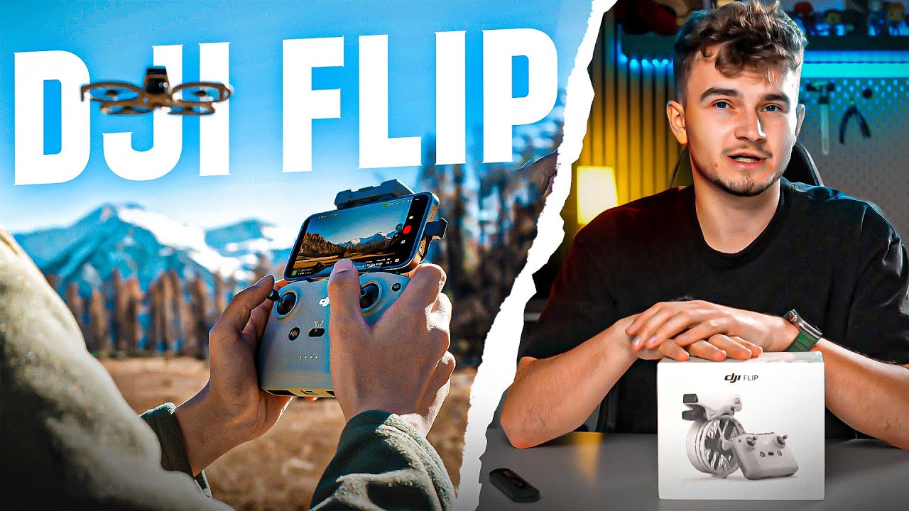 DJI FLIP - Představení kapesního dronu | UNBOXING