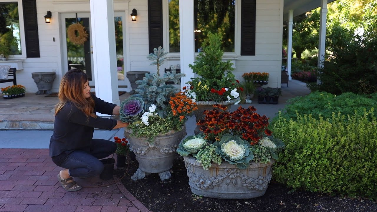 Planting 10 Containers for Fall! 🍁🎃🍂 // Garden Answer
