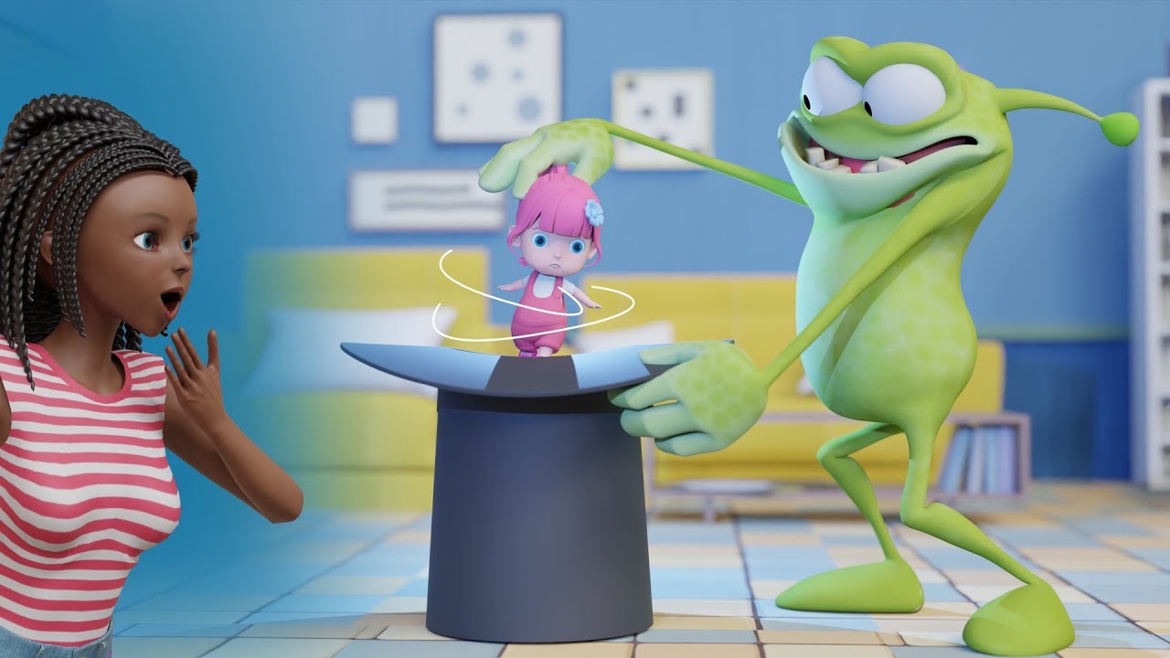 Naughty Monster Song for Kids | Kids Songs #broccolily #nurseryrhymes