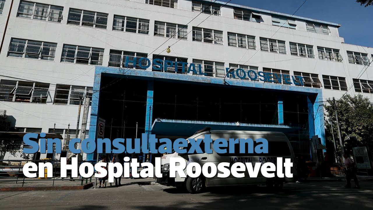Cierran consulta externa en Hospital Roosevelt para exigir mejores salarios para m&eacute;dicos