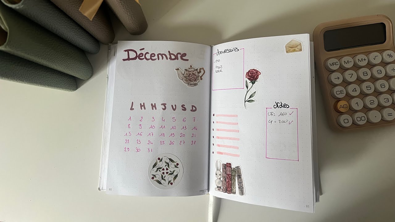 🌲Décembre - Bilan semaine 3 - enveloppes budget 