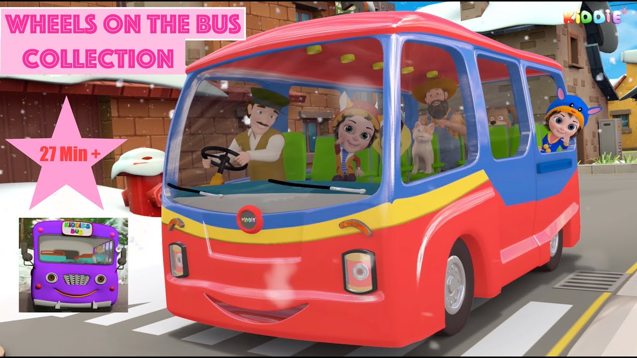 Wheels on the Bus Collection || The Wheels On the Bus || Nursery Rhymes and Kids Songs || Bus Songs