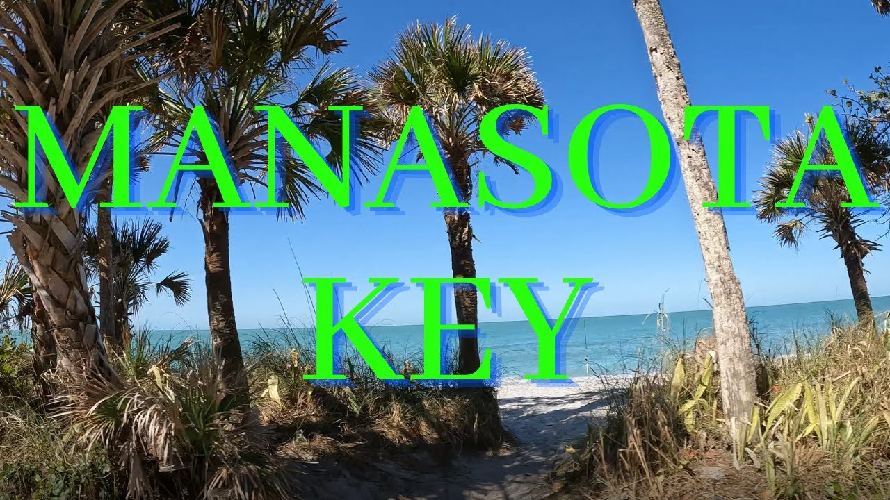 Manasota Key, Beautiful Homes and Landscapes, Englewood Florida (4K) Drive